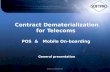 eContracting for POS & Mobile On-boarding for Telecoms