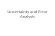 Errors and uncertainties in physics