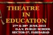 Theatre in education