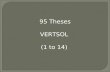 Presentation for vertsol version 2.0 (1 to 14)