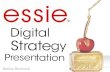 Essie digital strategy presentation