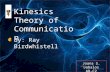 Kinesics Theory of Communication.