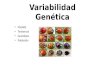 Variabilidad Genética
