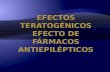 Efectos teratogenicos de Fármacos antiepilépticos