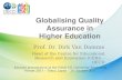 Globalising quality assurance in higher education   niead-ue, tokyo