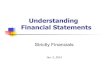 Strictly Financials 2014: Understanding Financial Statements by Jimmy Gentry