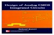 Design of Analog CMOS Integrated Circuits (Behzad Razavi)