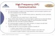 Aircraft Communication  Topic 4 hf communication system