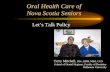 Oral Health Care of Nova Scotia Seniors