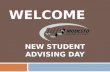 New Student Advising Day 2014
