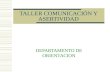 Taller comunicacion y asertividad (feb.2003)