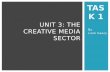 Unit 3 the creative media sector
