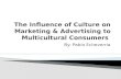 The influence of culture on marketing & advertising