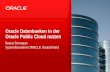Die Oracle Datenbank als Service in der Oracle Cloud, November 2012