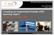 Creating an Augmented Reality Learning Object