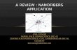 Anil ppt review nanofibers application