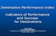 Destination Performance Index: Indicators of Performance