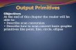 Chapter 3 Output Primitives