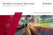 McAfee Content Security Solutions