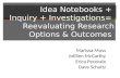 Inquiry Notebooks