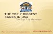 The top 7 biggest banks in USA