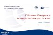L’Unione Europea e le opportunità per le PMI