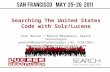 Searching The United States Code with Solr/Lucene - By Ronald Matamoros