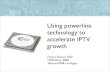Using powerline technology to accelerate IPTV growth