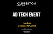 Clipperton Finance - Ad tech conference, oct 23, 2012