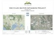 Recycled water project draft plans and specifications
