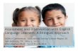 Assessment of English Language Learners:  A Bilingual Approach