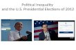 Political inequality and the 2012 U.S. Presidential Elections
