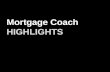 Mortgage Coach Membership Highlights