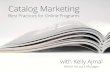 Catalog Marketing Best Practices