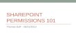 SharePoint Permissions 101