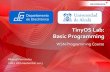 TinyOS Course 01: Basic Programming