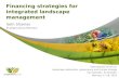 Financing strategies for integrated landscape management - S. Shames at PRISMA 2014