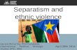 ANU Lecture - Ethnicity and separatism