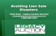 Avoiding Lien Sale Disasters