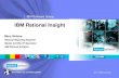 IBM Rational Insight Overview 2014