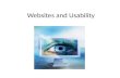 Websites and Usability