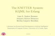 The KNITTER System: KQML for Erlang