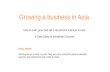 How to Build, Grow & Sell A Recruitment Business in Asia