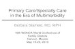 Barbara starfield presentation cancun wonca may 05 27-10