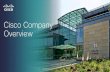 Cisco Company Overview Q1 FY'15
