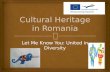 Cultural heritage in Romania