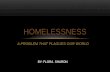 Homelessness power point global issue