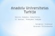 TURKIJA - Anadolu University, Eskişehir