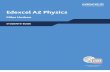 Edexcel a Level Science A2 Physics Students 039 Book With Active Book CD