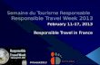 Responsible Travel Week 2013 in France